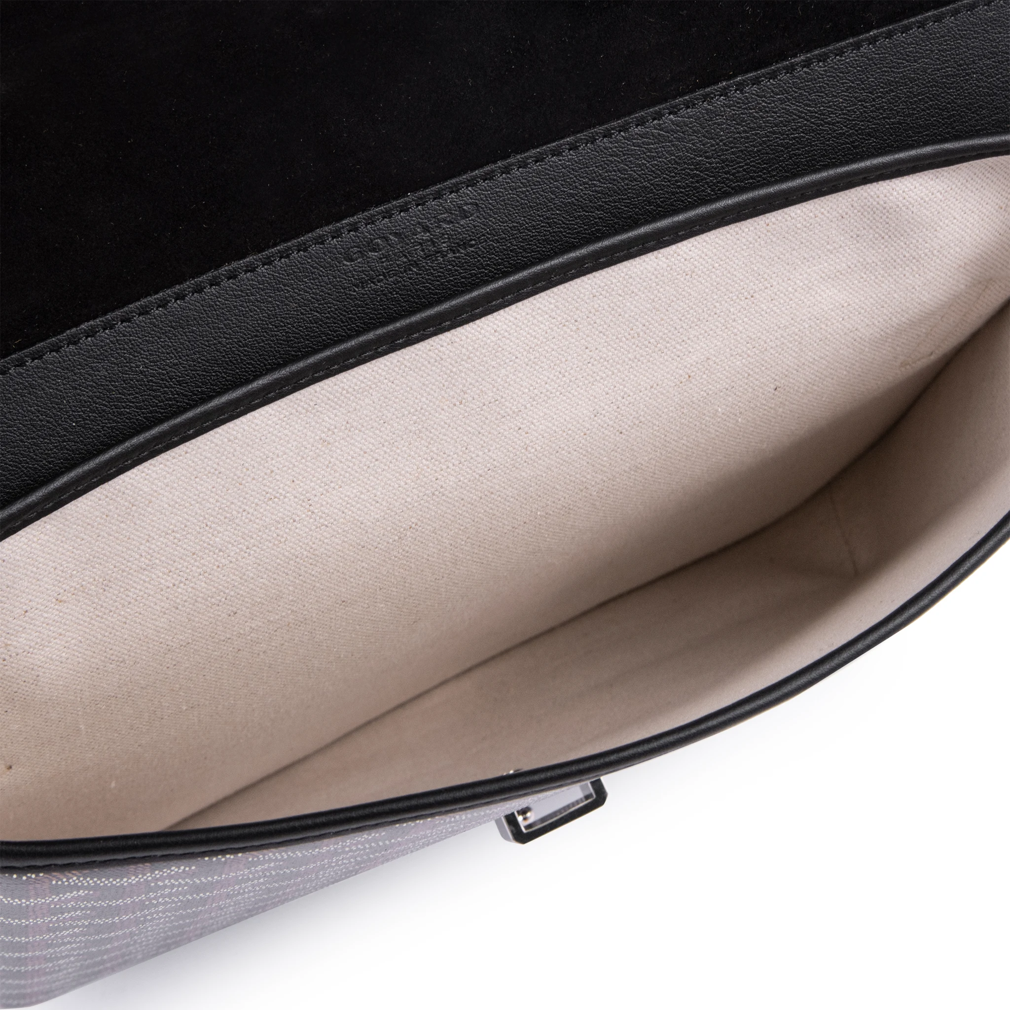 Image of Goyard Coursier Black Messenger Bag